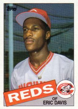 1985 Topps Eric Davis Rookie Card