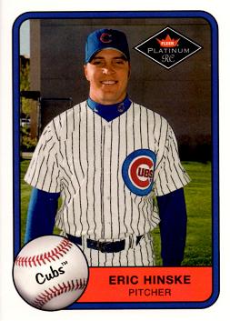 2001 Fleer Platinum Eric Hinske Rookie Card