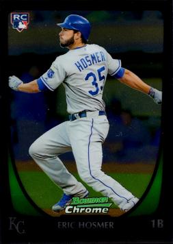 Eric Hosmer Bowman Chrome Rookie Card