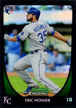 Eric Hosmer Bowman Chrome Refractor Rookie Card