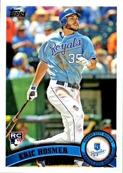 Eric Hosmer Topps Rookie Card