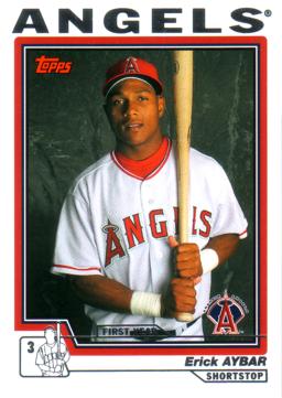 2004 Topps Traded Erick Aybar Rookie Card