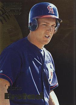 1996 Pinnacle Zenith Darin Erstad Rookie Card