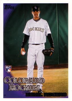 2010 Topps Esmil Rogers Rookie Card