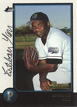 1998 Bowman Esteban Yan Rookie Card