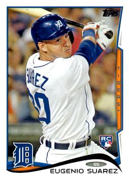 2014 Topps Update Baseball Eugenio Suarez Rookie Card