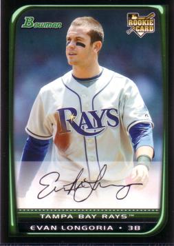 Evan Longoria Bowman Draft Rookie Card