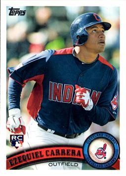 Ezequiel Carrera Rookie Card