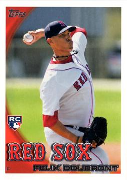 2010 Topps Update Felix Doubront Rookie Card