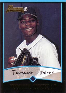 2001 Bowman Draft Picks Fernando Rodney Rookie Card