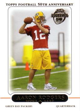 2005 Topps Aaron Rodgers Rookie Card