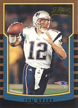 2000 Bowman Tom Brady Rookie Card