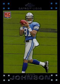 Calvin Johnson Topps Chrome Rookie Card