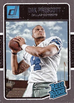 2016 Panini Donruss Footballl Dak Prescott Rookie Card