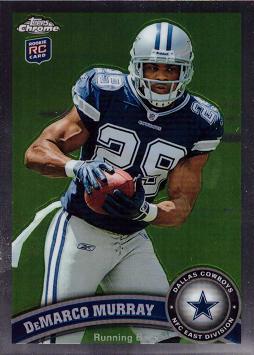 2011 Topps Chrome Football DeMarco Murray Rookie Card