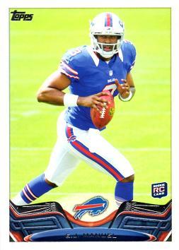 2013 Topps E.J. Manuel Rookie Card