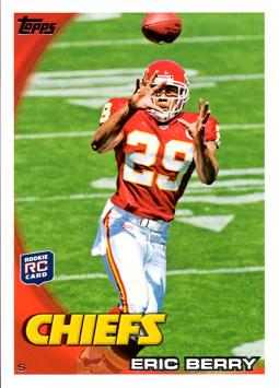 2010 Topps Football Eric Berry Rookie Card