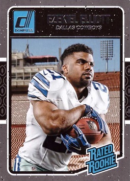 2016 Panini Donruss Football Ezekiel Elliott Rookie Card