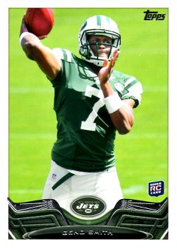 2013 Topps Geno Smith Rookie Card