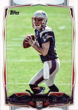 2014 Topps Football Jimmy Garoppolo Rookie Card