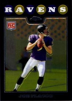 Joe Flacco Topps Chrome Rookie Card