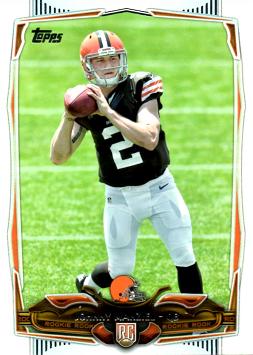 2014 Topps Football Johnny Manziel Rookie Card