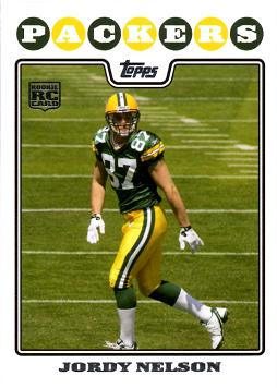 2008 Topps Football Jordy Nelson Rookie Card