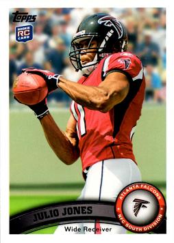 2011 Topps Julio Jones Rookie Card