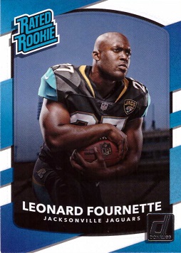 2017 Panini Donruss Football Leonard Fournette Rookie Card