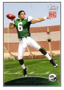 2009 Topps Mark Sanchez Rookie Card