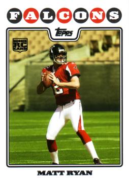 2008 Topps Matt Ryan Rookie Card