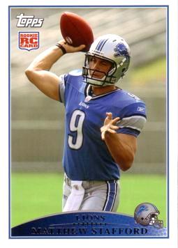 Matthew Stafford Rookie Card