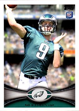 Nick Foles Rookie Card