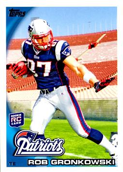 2010 Topps Rob Gronkowski Rookie Card