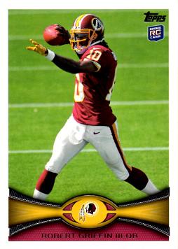 2012 Topps Robert Griffin III Rookie Card