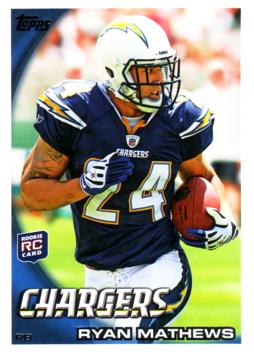 2010 Topps Ryan Mathews Rookie Card