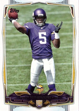 2014 Topps Football Teddy Bridgewater Rookie Card