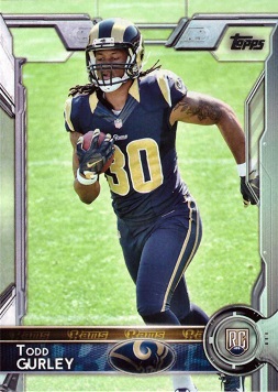 2015 Topps Football Todd Gurley Rookie Card