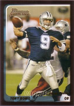 Tony Romo Rookie Card