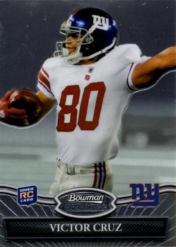 2010 Bowman Sterling Victor Cruz Rookie Card