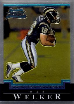 Wes Welker Bowman Chrome Rookie Card