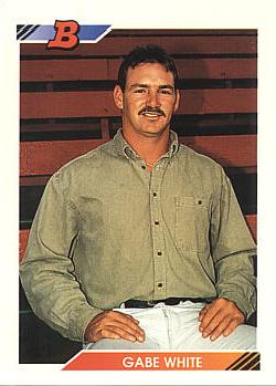 1992 Bowman Gabe White Rookie Card