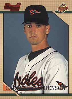 1996 Bowman Garrett Stephenson Rookie Card