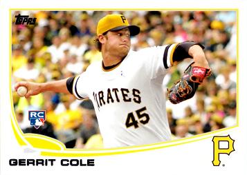 2013 Topps Gerrit Cole Rookie Card