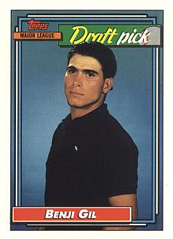 1992 Topps Benji Gil Rookie Card