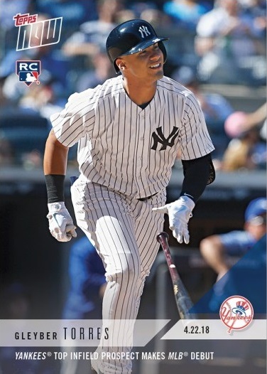 Gleyber Torres Rookie Card