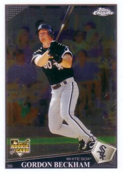 2009 Topps Chrome Gordon Beckham Rookie Card