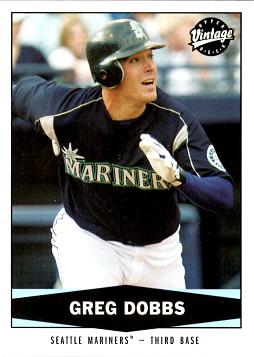 2004 Upper Deck Vintage Greg Dobbs Rookie Card