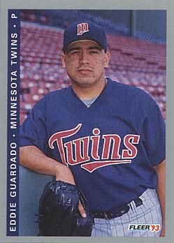 1993 Fleer Final Edition Eddie Guardado Rookie Card