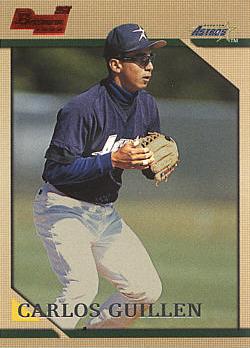 1996 Bowman Carlos Guillen rookie card